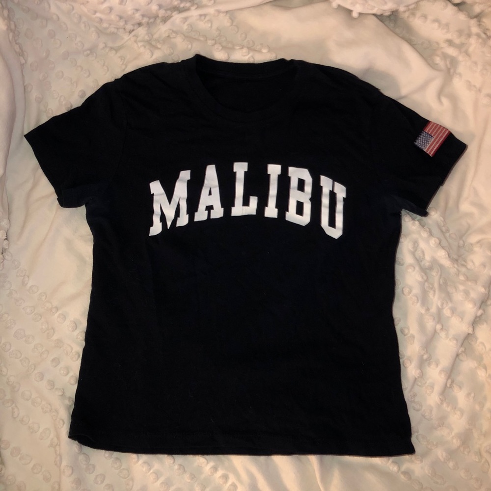 RARE brandy melville malibu tee